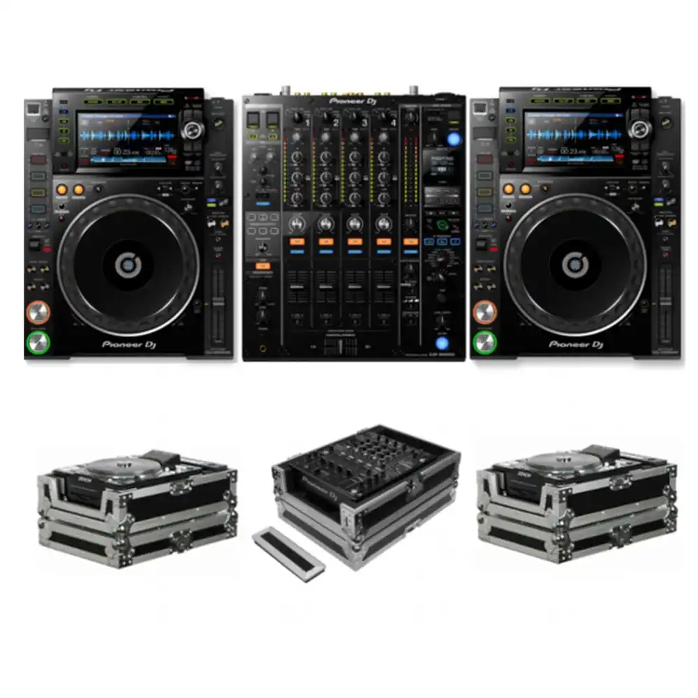 Совершенно новая система Pioneer DJ 2x CDJ2000NXS2 + DJM900NXS2 | Аренда звука и освещения BJs, купите 2 и получите 1 бесплатно.
Совершенно новая система Pioneer DJ 2x CDJ2000NXS2 + DJM900NXS2 | Аренда звука и освещения BJs, купите 2 и получите 1 бесплатно.