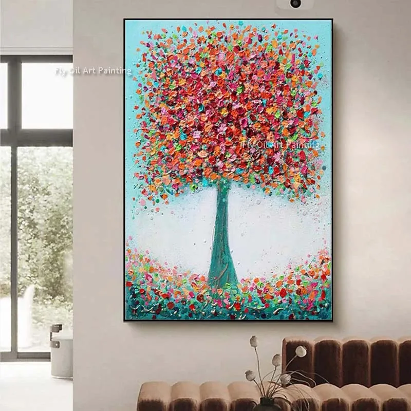 Colorful Tree Aesthetic Plant Oil Painting Abstract Purple Red Tree Landscape Canvas Artwork Hand Painted Modern Tree Wall Decor
Colorful Tree Aesthetic Plant Oil Painting Abstract Purple Red Tree Landscape Canvas Artwork Hand Painted Modern Tree Wall Decor