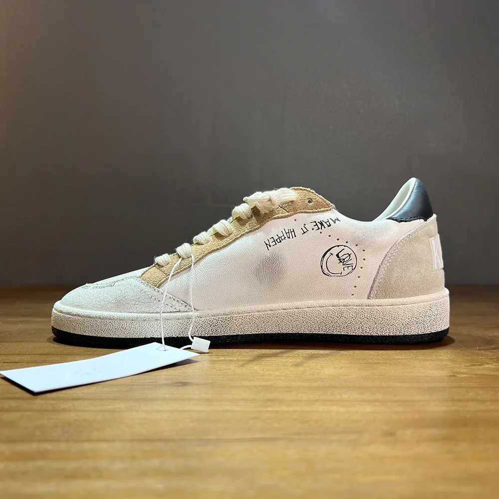 2023 Top Quality Customized Retro Dirty Women Shoes Ballstar Casual shoes with Aged Eu35-Eu44
2023 Top Quality Customized Retro Dirty Women Shoes Ballstar Casual shoes with Aged Eu35-Eu44