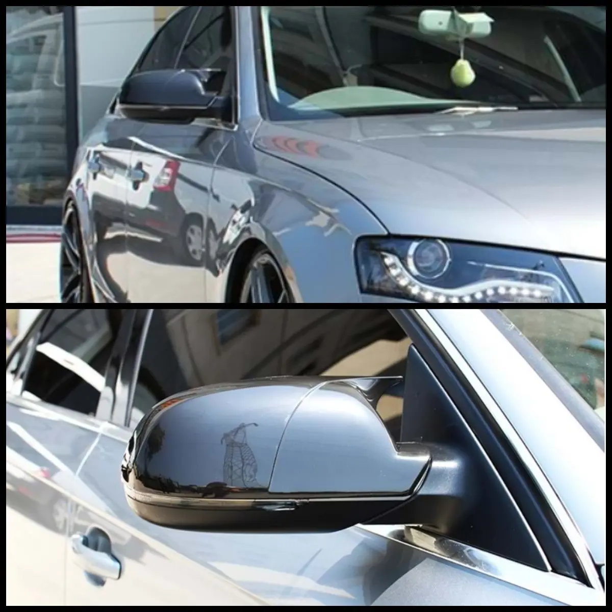 2 Pieces Rearview Mirror Cover For Audi A4 B8 2009-2014 Side Wing RearView Mirror Case Cover Glossy Black Car Shields Exterior
2 Pieces Rearview Mirror Cover For Audi A4 B8 2009-2014 Side Wing RearView Mirror Case Cover Glossy Black Car Shields Exterior