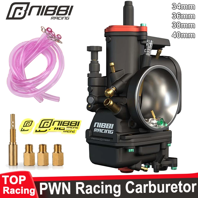 NIBBI 2T Motorcycle PWN 34mm/36mm/38mm/40mm Carburetors for Racing off-road Motor 250cc~300cc Engine YamahaKTM Carburetor
NIBBI 2T Motorcycle PWN 34mm/36mm/38mm/40mm Carburetors for Racing off-road Motor 250cc~300cc Engine YamahaKTM Carburetor