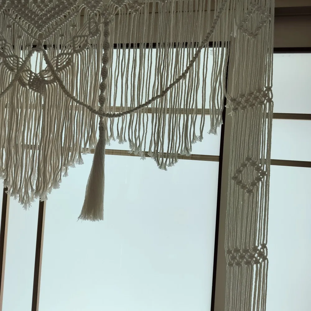 Large Macrame Arch Curtain - Boho Wedding Backdrop 14 A1ed12b5940ee4e9f9653d06071217998i