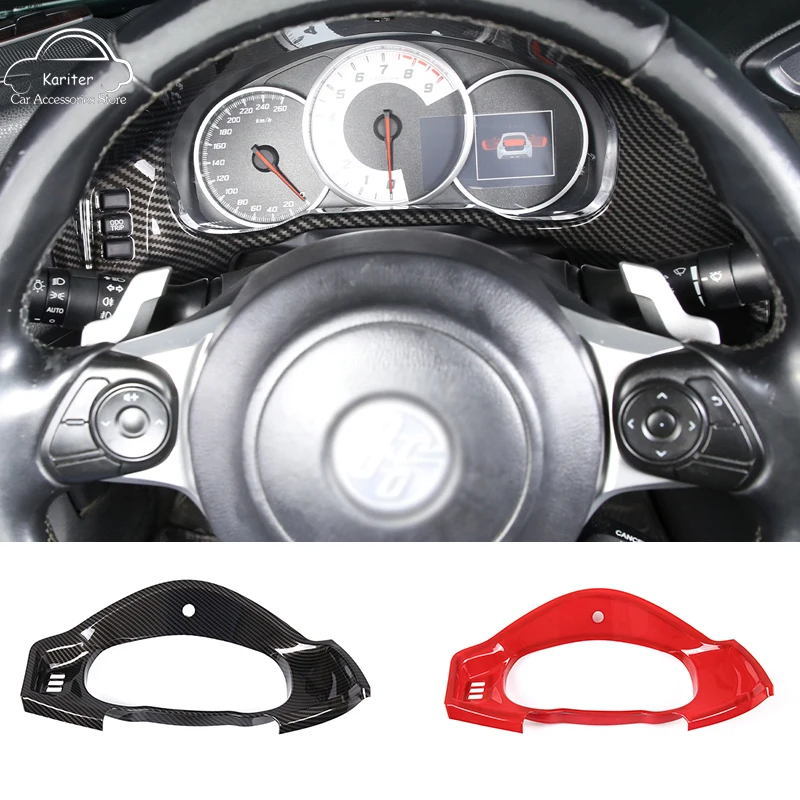 Для Toyota 86, для Subaru BRZ 2012-2020, Красный Автомобильный дисплей на приборной панели из АБС-пластика, декоративная рамка, аксессуары для интерьера автомобиля 
Для Toyota 86, для Subaru BRZ 2012-2020, Красный Автомобильный дисплей на приборной панели из АБС-пластика, декоративная рамка, аксессуары для интерьера автомобиля