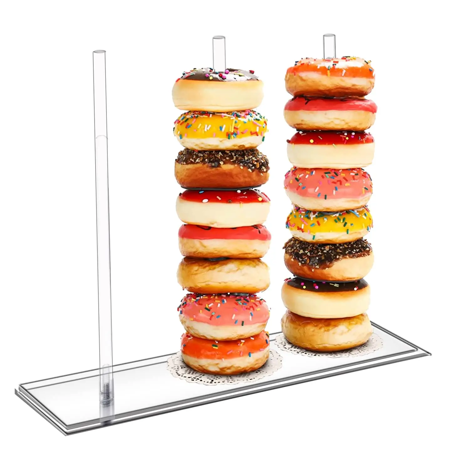 Acrylic Donut Stands, Clear Bags Holder, Doughnut Dessert Stand, Table for Wedding, Birthday Party, Treat Display Decoration, 1P
Acrylic Donut Stands, Clear Bags Holder, Doughnut Dessert Stand, Table for Wedding, Birthday Party, Treat Display Decoration, 1P