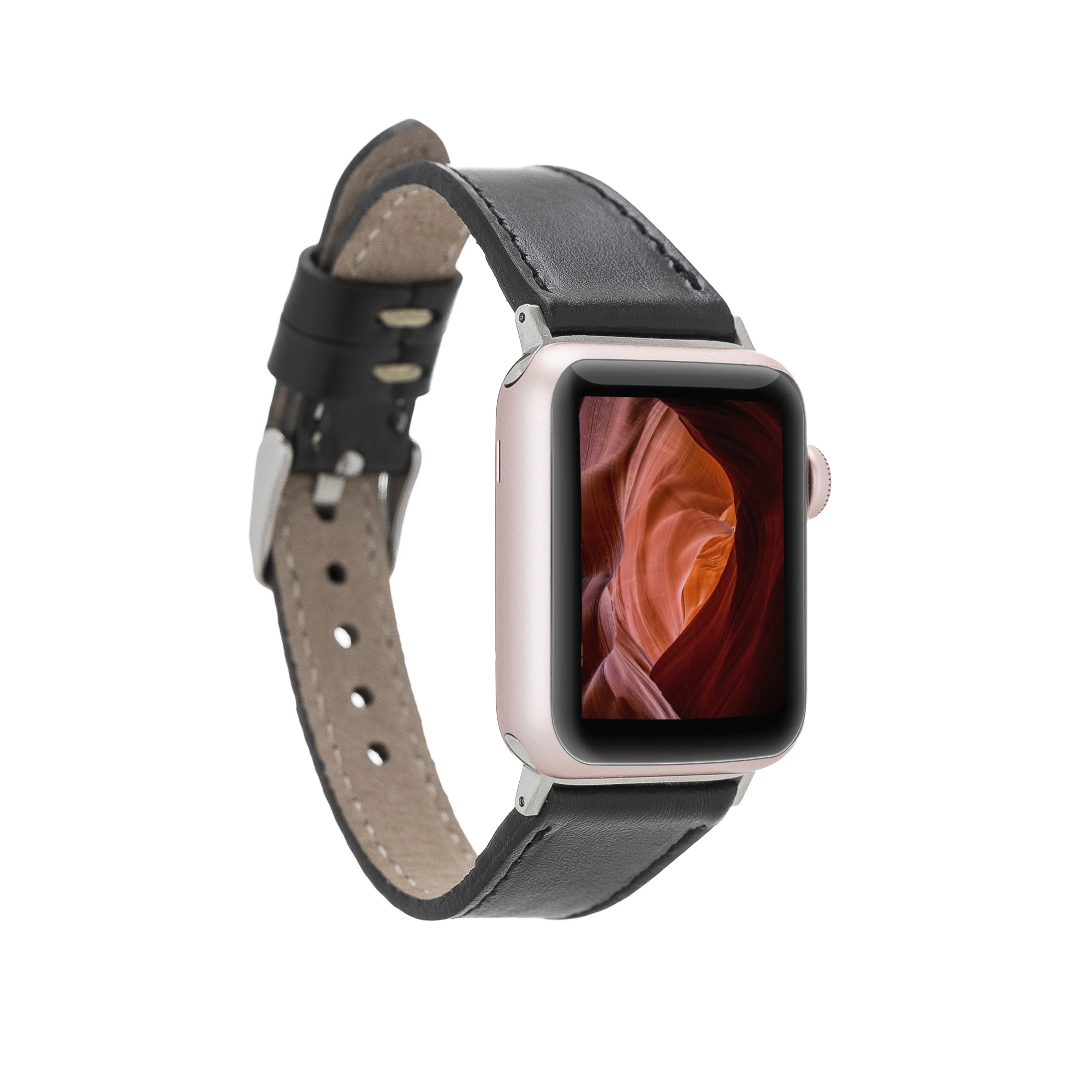 BOULETTA SLIM Genuine Leather Handmade Watchband Cord for Apple iWatch 38-40-41-42-44-45mm Size and Connector Options
BOULETTA SLIM Genuine Leather Handmade Watchband Cord for Apple iWatch 38-40-41-42-44-45mm Size and Connector Options