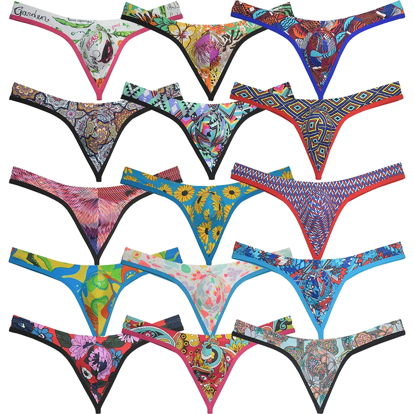 

‍️Men's T-Back Stretchy Bulge Thong Undies Versatile Swim Sports Allure Comfort Meets Style Tangas Hipster Beach Ready