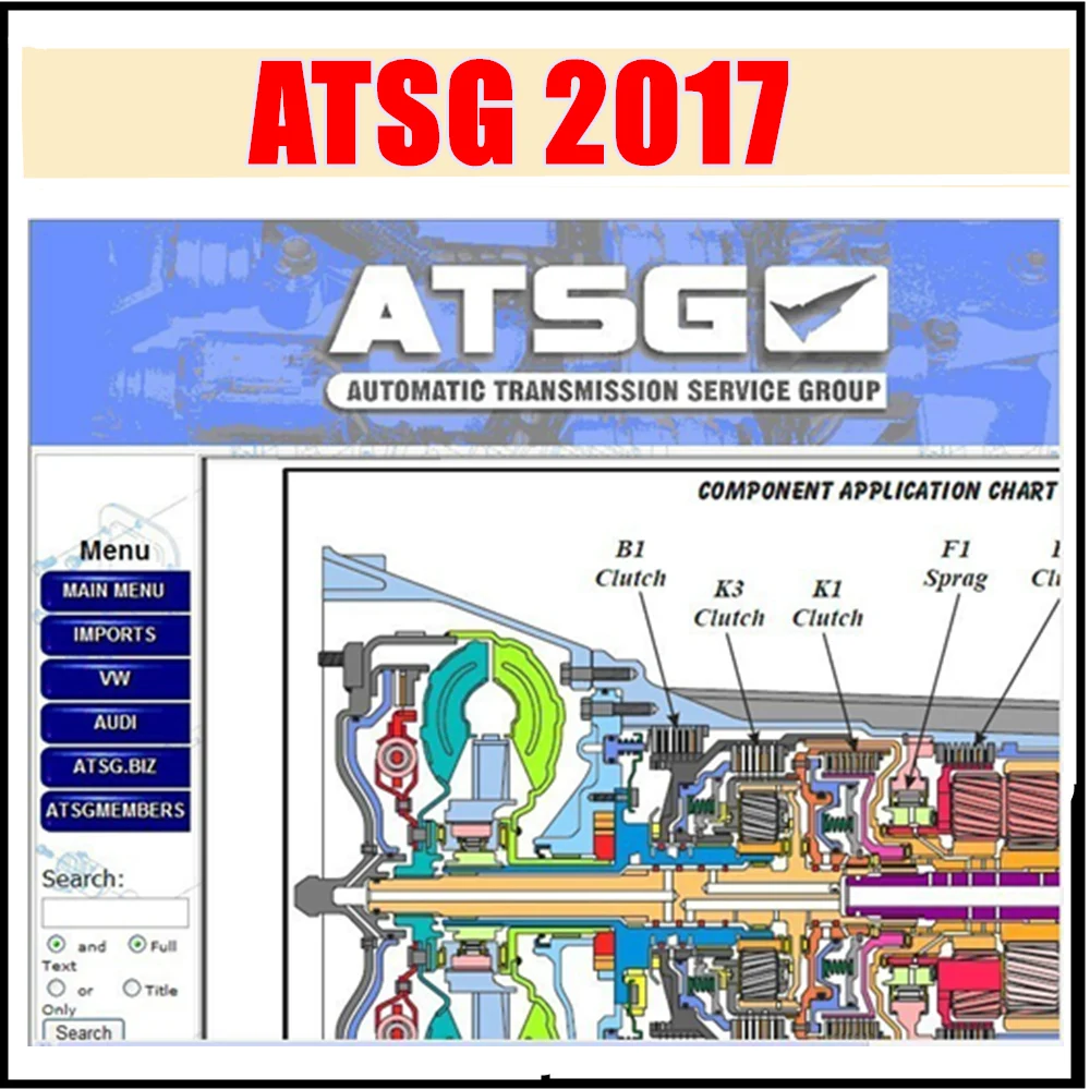 

ATSG 2017 программное обеспечение для ремонта автомобиля, автоматическая передача данных, информация о ремонте группы Atsg, ручная диагностика, отправка USB или ссылка