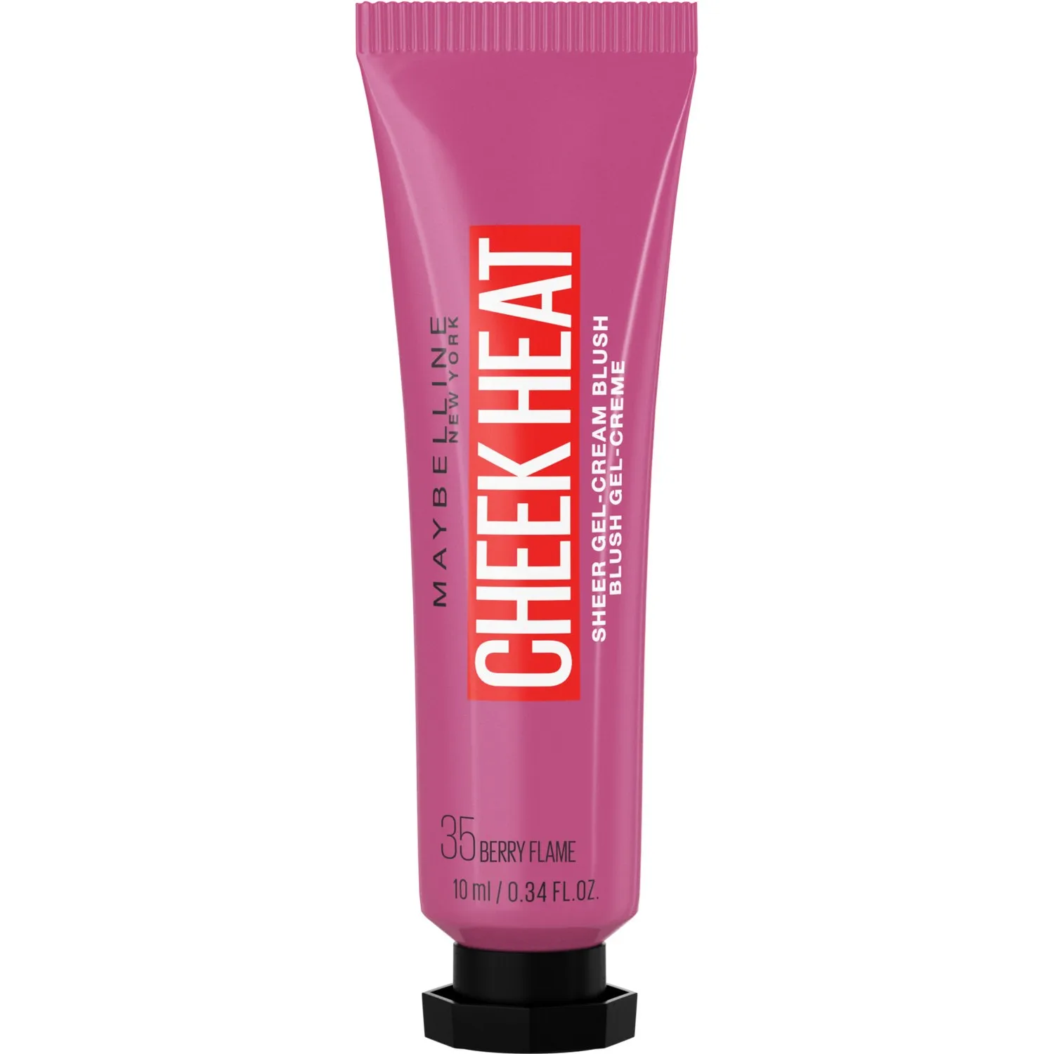 

Cheek Heat Liquid Blush - 35 Berry Flame - Dark Pink It provides a natural and fresh look on your face. It is an ideal product f