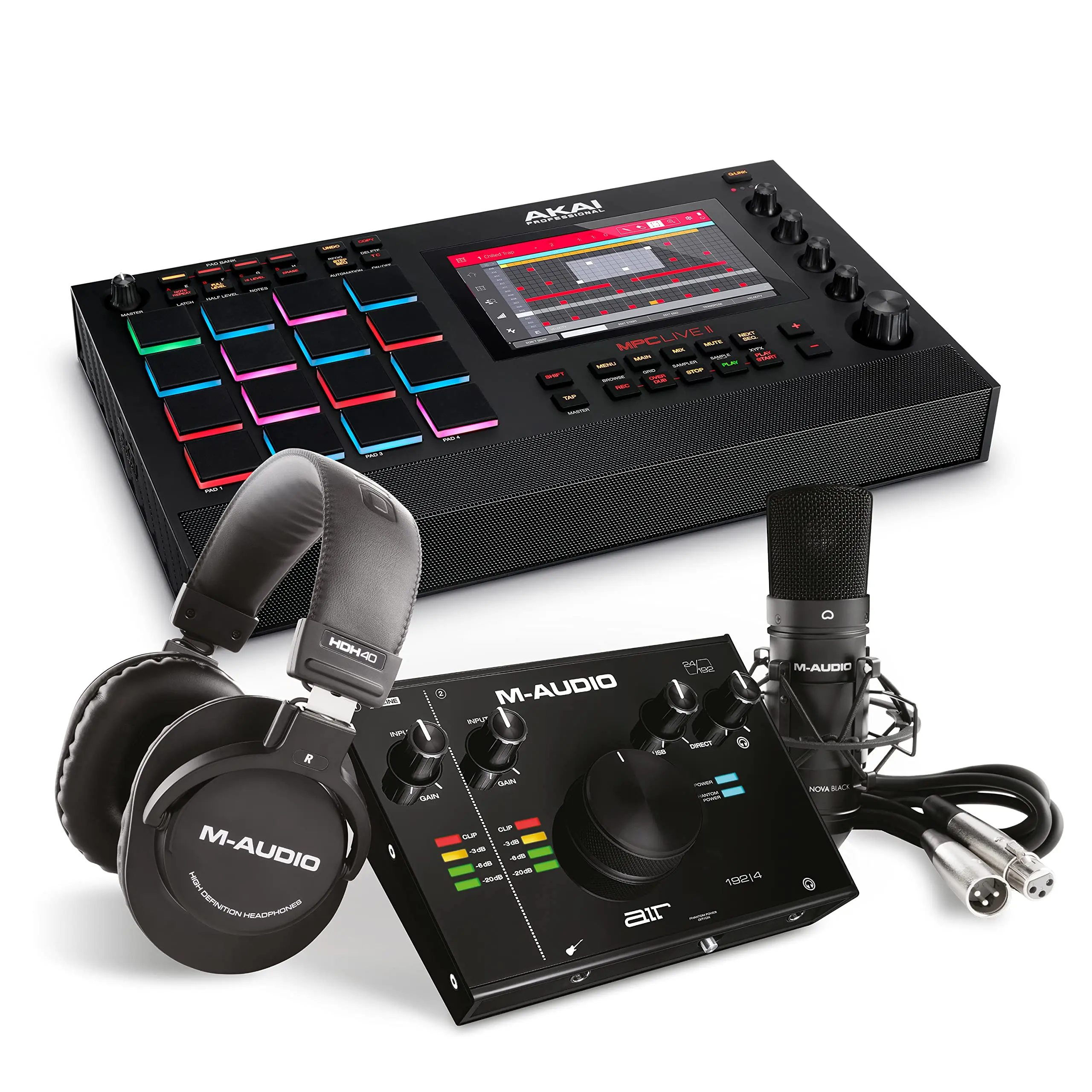 BRAND NEW Akai Professional MPC Live II Standalone Touchscreen Digital Audio Workstation 694318020616 |.
BRAND NEW Akai Professional MPC Live II Standalone Touchscreen Digital Audio Workstation 694318020616 |.