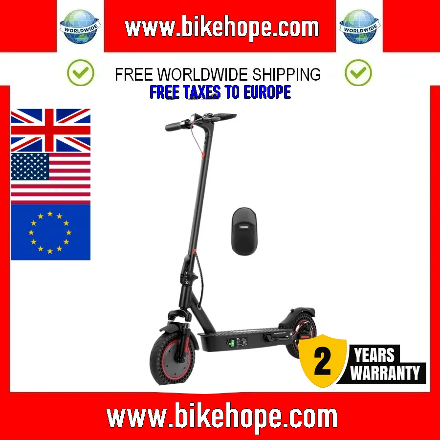 iScooter i9Max Electric Scooter Adults 10Ah Electric Scooters Max Motor 500W E-Scooter 10" 30KM/H Scooter Warehouse in Europe
iScooter i9Max Electric Scooter Adults 10Ah Electric Scooters Max Motor 500W E-Scooter 10" 30KM/H Scooter Warehouse in Europe