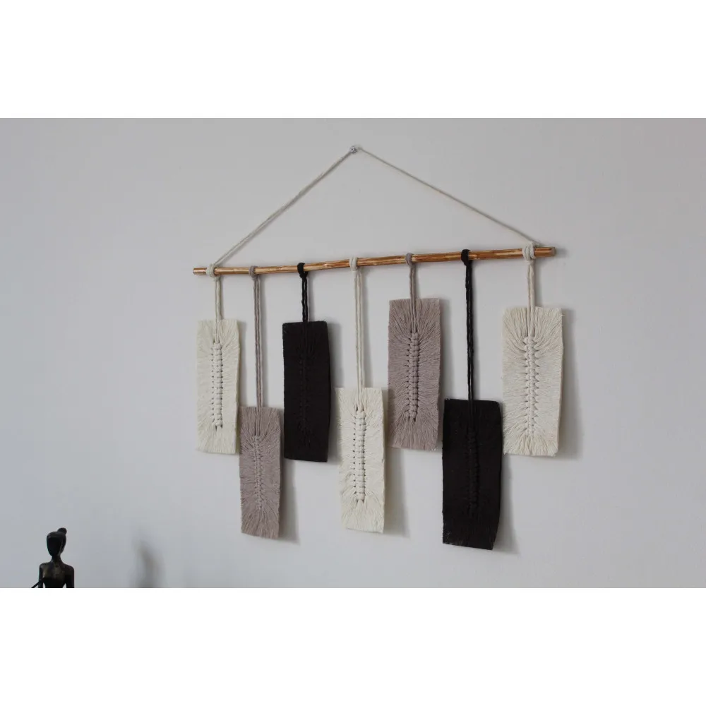 Macrame Wall Accessory, Leaf Pattern, Garden Decor, Home Decoration, in Door and Outdoor, Hand Made Concept
Macrame Wall Accessory, Leaf Pattern, Garden Decor, Home Decoration, in Door and Outdoor, Hand Made Concept
