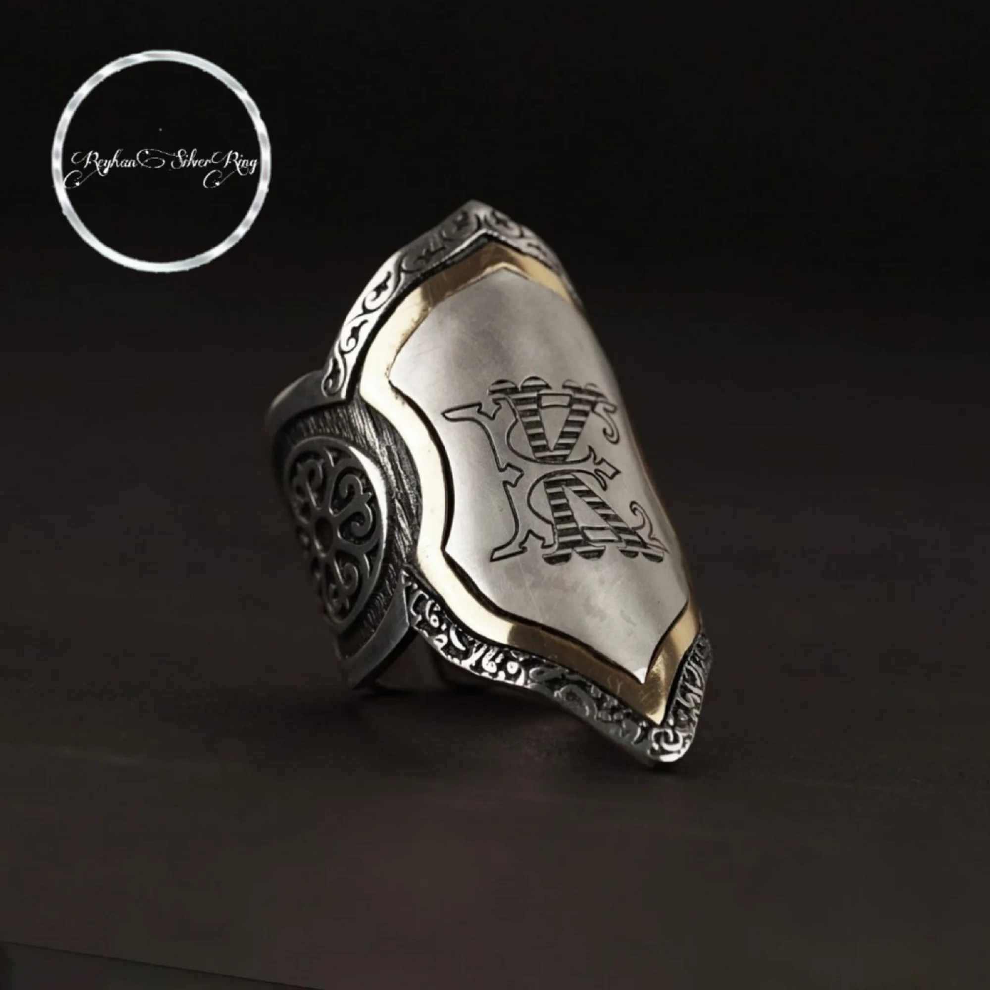 Men's Silver Zihgir Ring with Customizable Initials, Personalized Ring, Archer Zihgir, Adjustable Jewelry. Ottoman Ring Gifts
Men's Silver Zihgir Ring with Customizable Initials, Personalized Ring, Archer Zihgir, Adjustable Jewelry. Ottoman Ring Gifts
