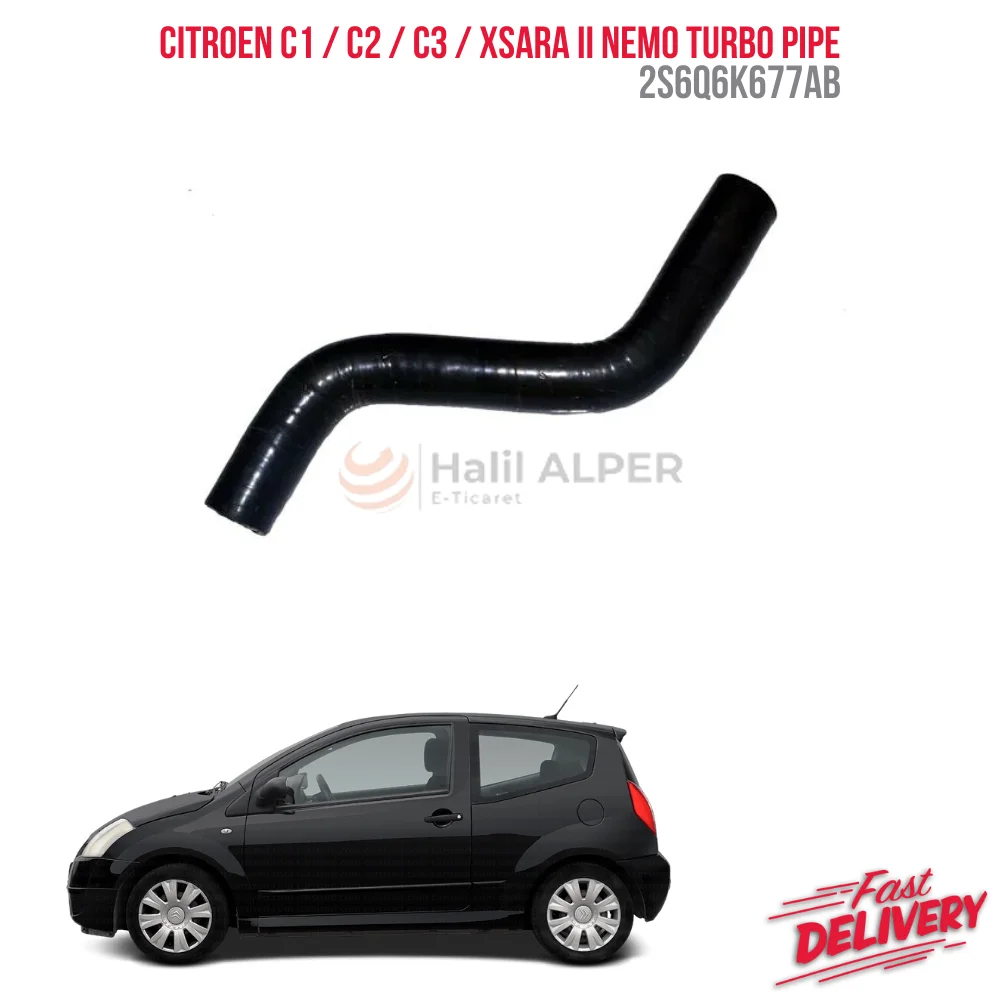 

FOR CITROEN C1 / C2 / C3 / XSARA II NEMO 2S6Q6K677AB TURBO PIPE AFFORDABLE PRICE HIGH QUALITY CAR PARTS DURABLE SATISFACTION