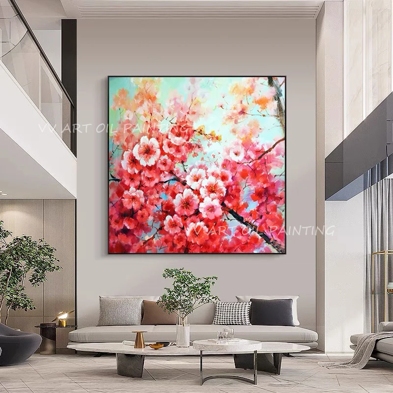 Large Size 100% Handmade Flower Beautiful Abstract oil painting modern porch aisle artwork picture for kid's room decoration
Large Size 100% Handmade Flower Beautiful Abstract oil painting modern porch aisle artwork picture for kid's room decoration