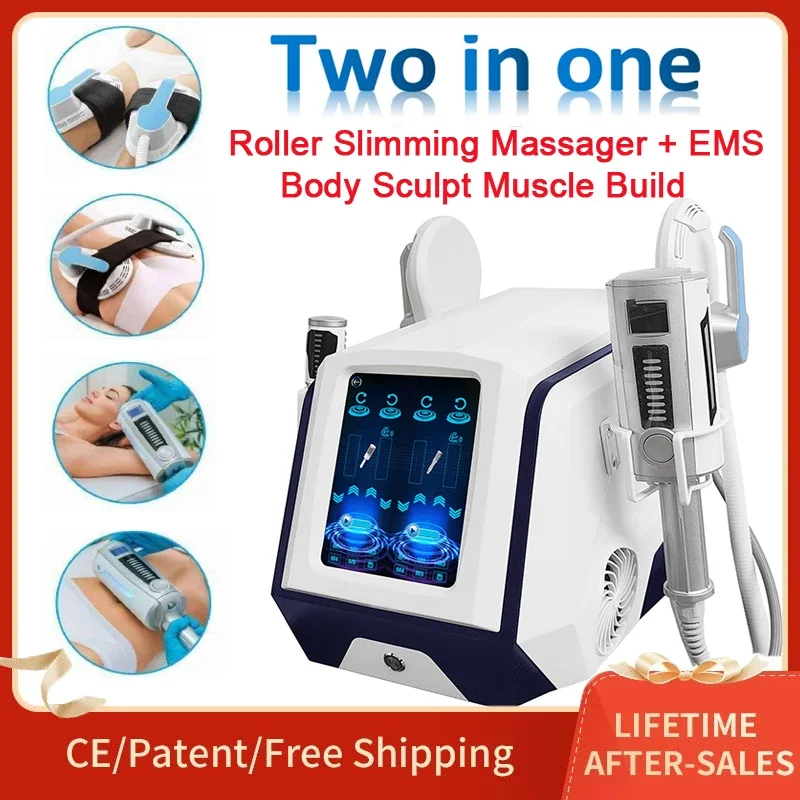 2in1 Roller endosphe Slimming and Body Sculpt Machine Professional Roller Vibration Massager&EMS Muscle Build Shapping Device
2in1 Roller endosphe Slimming and Body Sculpt Machine Professional Roller Vibration Massager&EMS Muscle Build Shapping Device