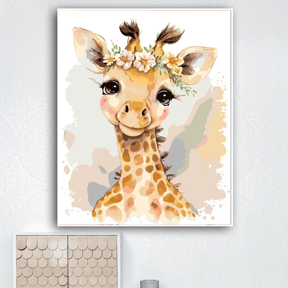 YIJIE Cartoon Deer Scenery DIY Painting By Numbers HandPainted Oil Painting Canvas Colouring Unique Gift Home Decor
YIJIE Cartoon Deer Scenery DIY Painting By Numbers HandPainted Oil Painting Canvas Colouring Unique Gift Home Decor
