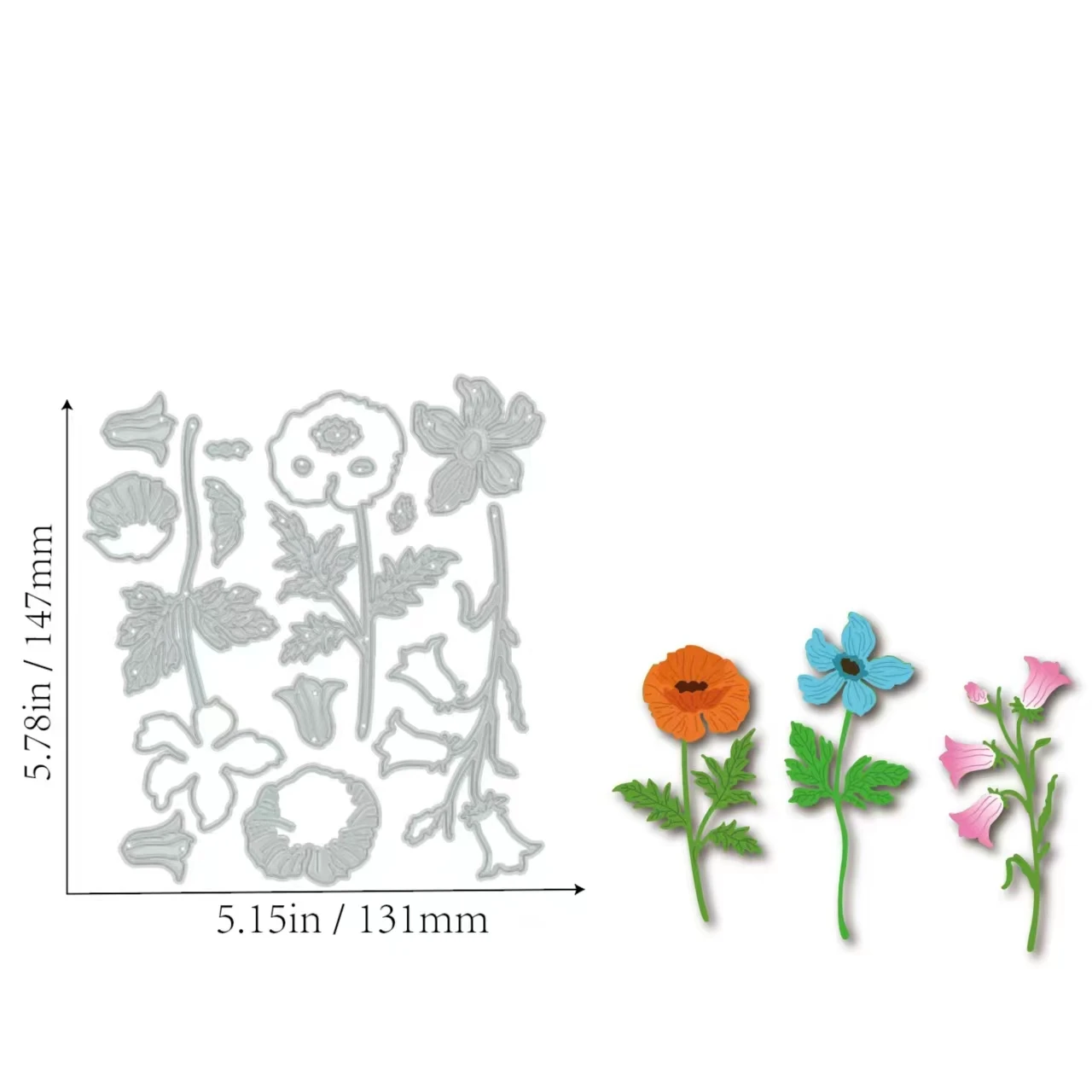 Flower Cutting Dies For Scrapbooking Paper Craft DIY Handmade Card Embossing Decoration Craft Album Punch Art
Flower Cutting Dies For Scrapbooking Paper Craft DIY Handmade Card Embossing Decoration Craft Album Punch Art