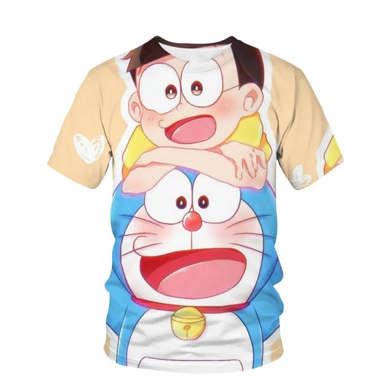 Anime Doraemon 3D Printing T-Shirt Doraemon Harajuku Cartoon Casual Short Sleeve Loose Men Ladies T-Shirt
Anime Doraemon 3D Printing T-Shirt Doraemon Harajuku Cartoon Casual Short Sleeve Loose Men Ladies T-Shirt