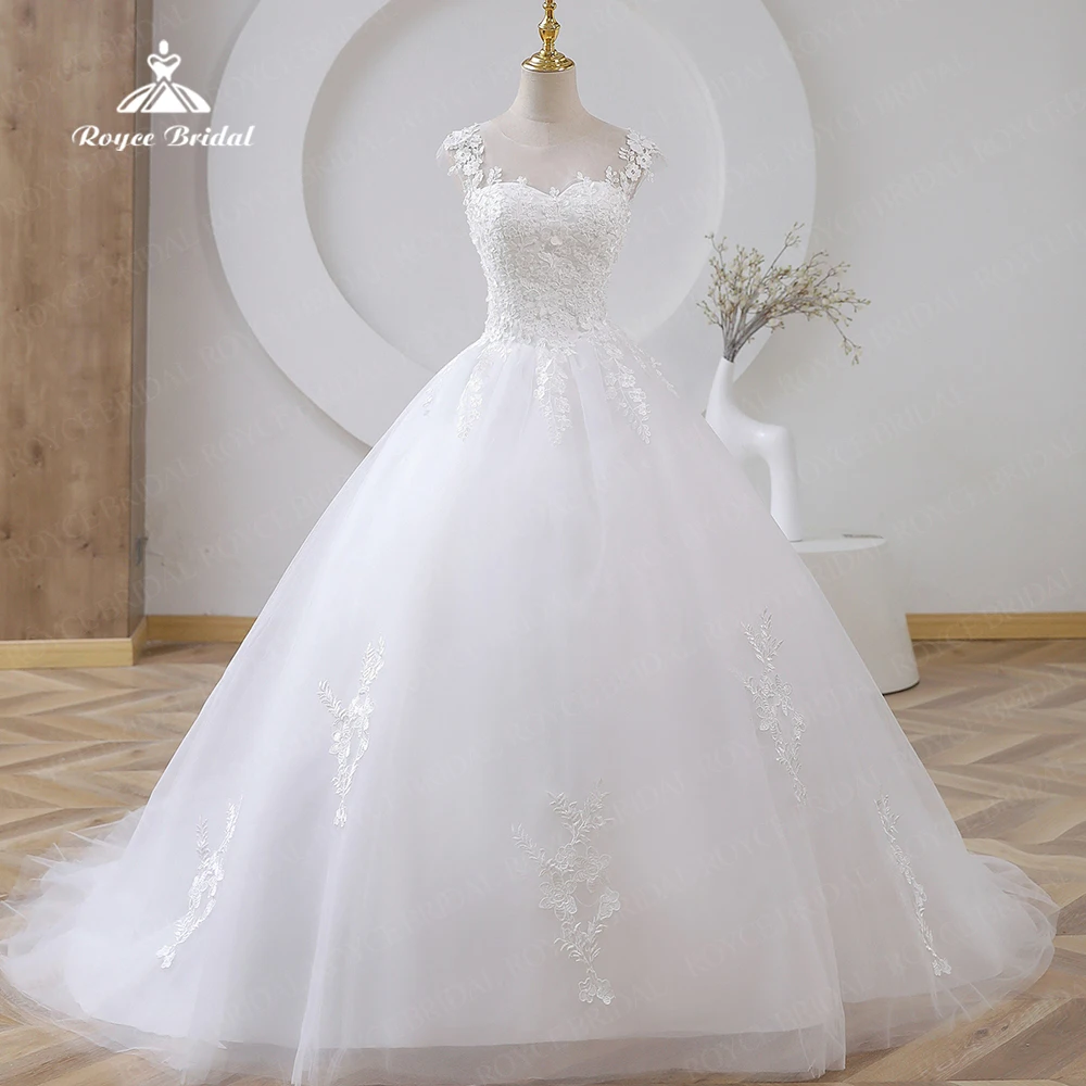 Modern Ball Gown Wedding Dress Scoop Neck Tulle Appliques Bridal Gown Classic Dream Princess Lase Up Vestidos De Novia Modernos
Modern Ball Gown Wedding Dress Scoop Neck Tulle Appliques Bridal Gown Classic Dream Princess Lase Up Vestidos De Novia Modernos