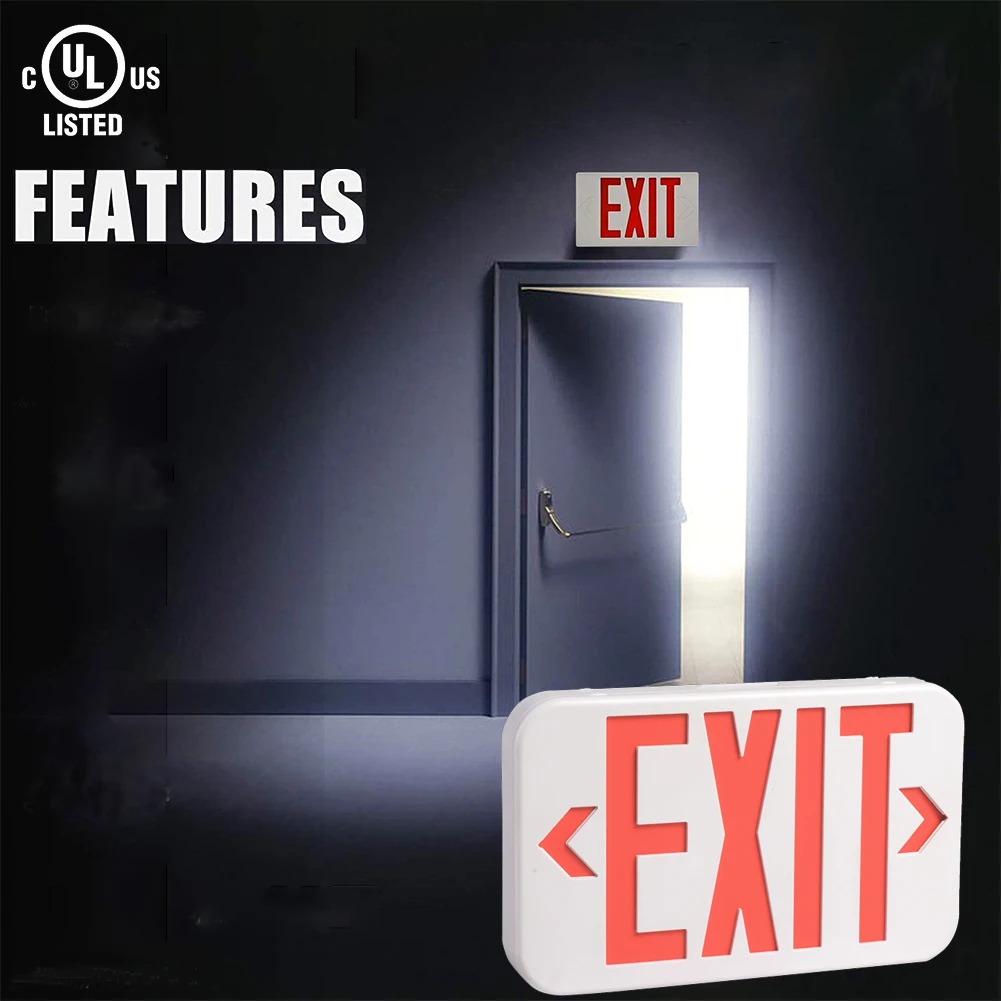 110V 220V Fire Safety Indicator Light Led Emergency Light Red Exit Sign LED Exit Warning Lamp for Hospital Hotel Mall School
110V 220V Fire Safety Indicator Light Led Emergency Light Red Exit Sign LED Exit Warning Lamp for Hospital Hotel Mall School