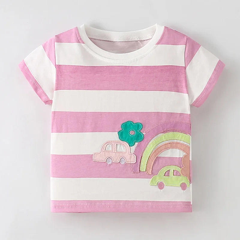 Summer Bebe Girls Tee Brand 100% Cotton Kids Casual T-shirts Short Sleeve Infant Children Undershirt 1-7 Years Baby Girl Clothes
Summer Bebe Girls Tee Brand 100% Cotton Kids Casual T-shirts Short Sleeve Infant Children Undershirt 1-7 Years Baby Girl Clothes