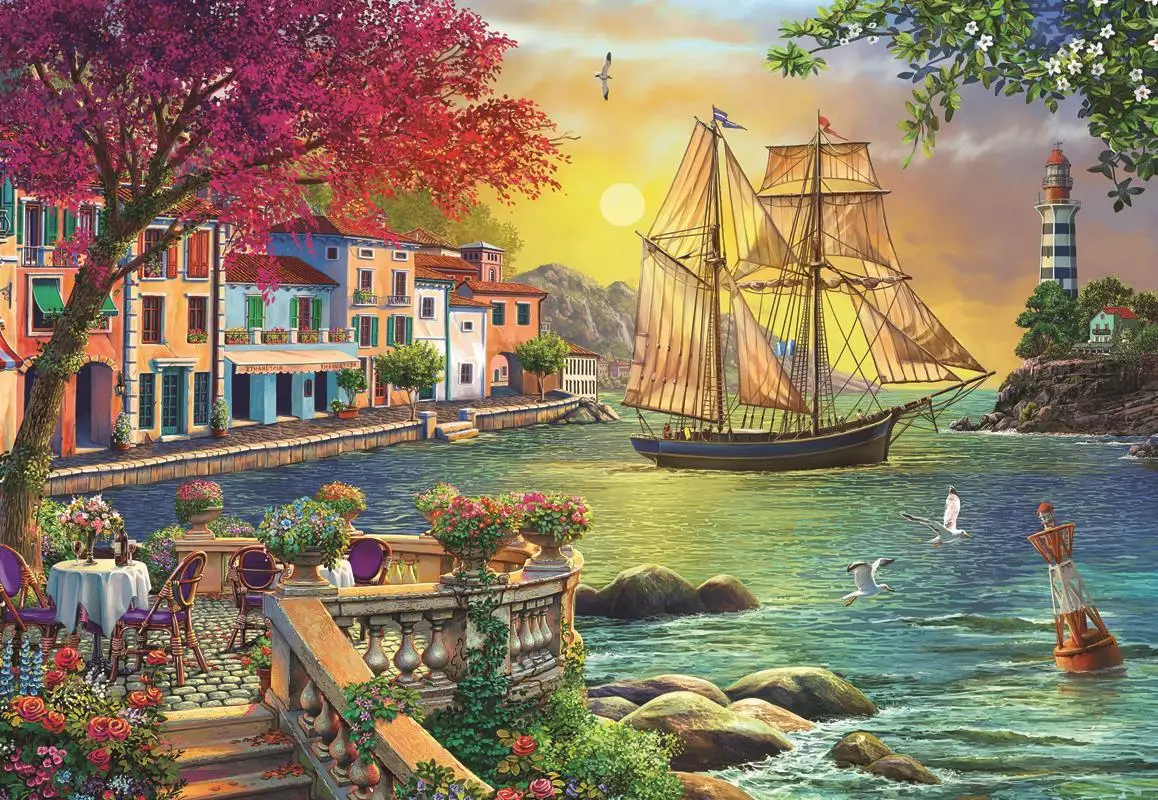 At Jigsaw Puzzle 2000 Pcs Sunset Town For Adult&Kids Toy Educational Entertaintment Landscape Fun Games
At Jigsaw Puzzle 2000 Pcs Sunset Town For Adult&Kids Toy Educational Entertaintment Landscape Fun Games