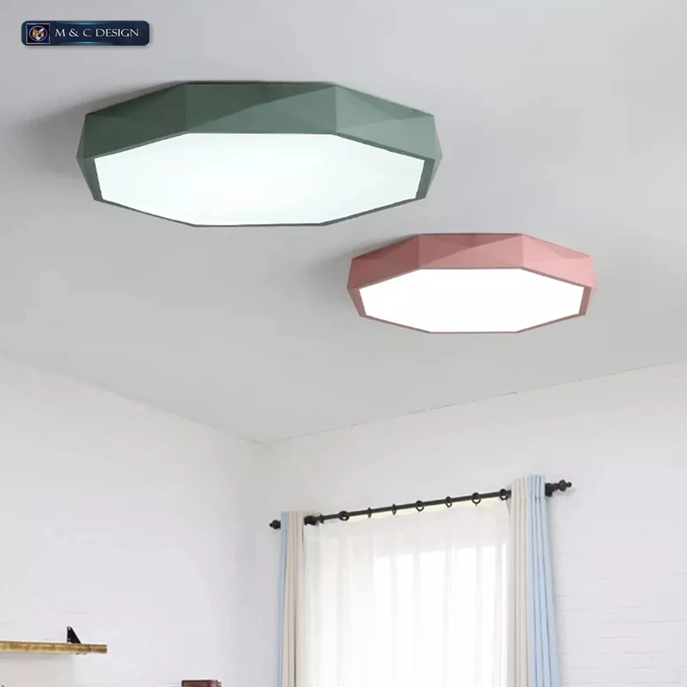 Modern minimalist Nordic polygonal LED ceiling lamp factory direct sales bedroom living room macaron lamp
Modern minimalist Nordic polygonal LED ceiling lamp factory direct sales bedroom living room macaron lamp