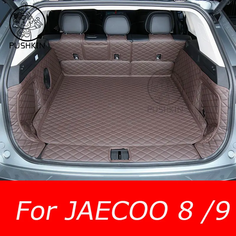 

For Chery Tiggo 9 Jaecoo J8 J9 2023 2024 Car Rear Trunk Mat Cargo Boot Liner Decoration Rear Boot Protection Luggage Accessories