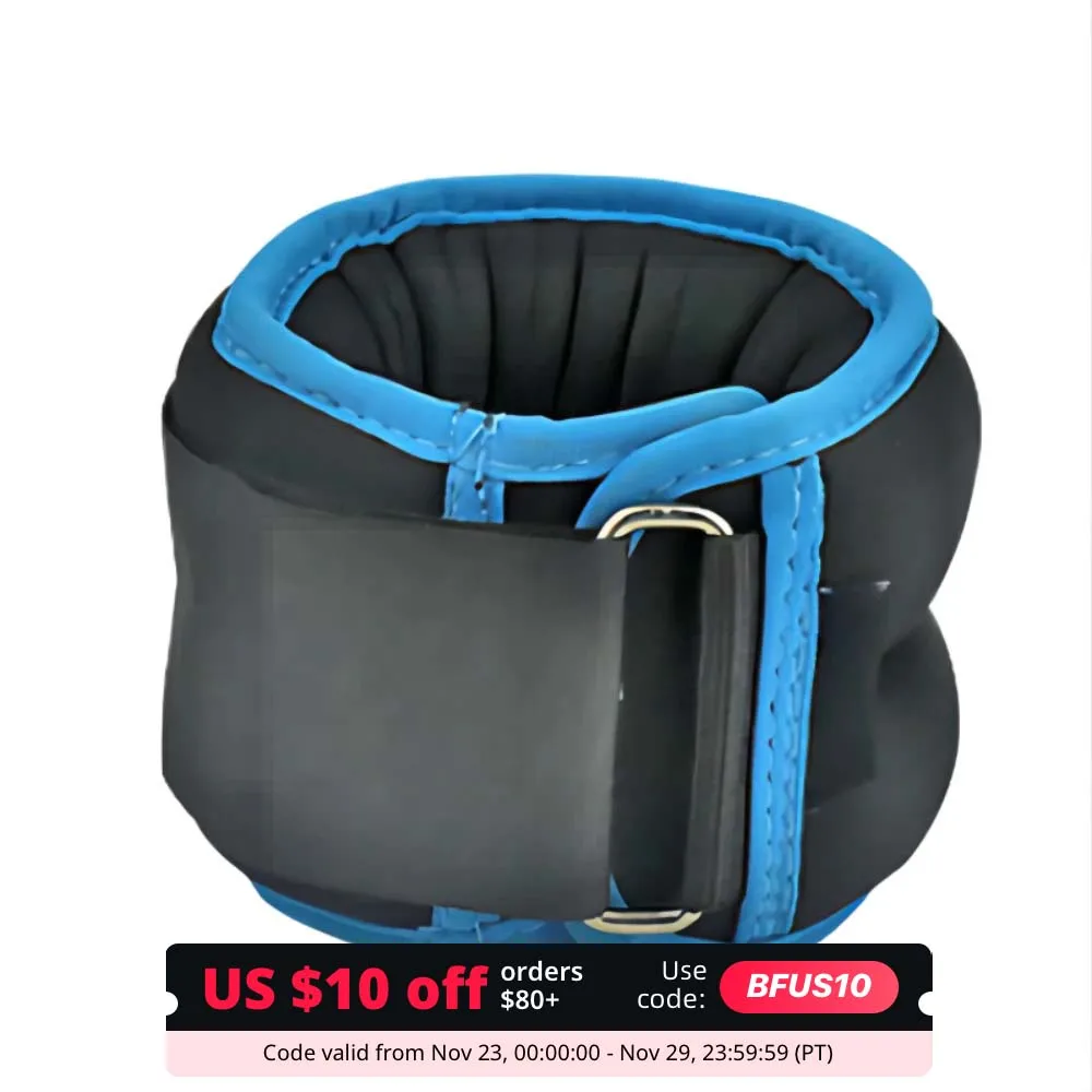 Wrist Ankle Weight Sandbag Leg Arm Training Comfortable Firm Wicking Sweat Quick Drying Breathable Weight Sandbag Yoga Supplies
Wrist Ankle Weight Sandbag Leg Arm Training Comfortable Firm Wicking Sweat Quick Drying Breathable Weight Sandbag Yoga Supplies