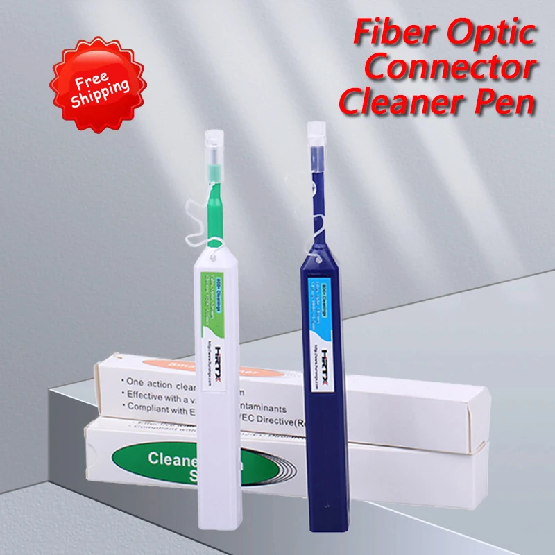 Free Shipping One-Click Fiber Optic Connector Cleaner Pen for 2.5mm SC ST and FC Connectors Fiber Optic Tools FOC
Free Shipping One-Click Fiber Optic Connector Cleaner Pen for 2.5mm SC ST and FC Connectors Fiber Optic Tools FOC