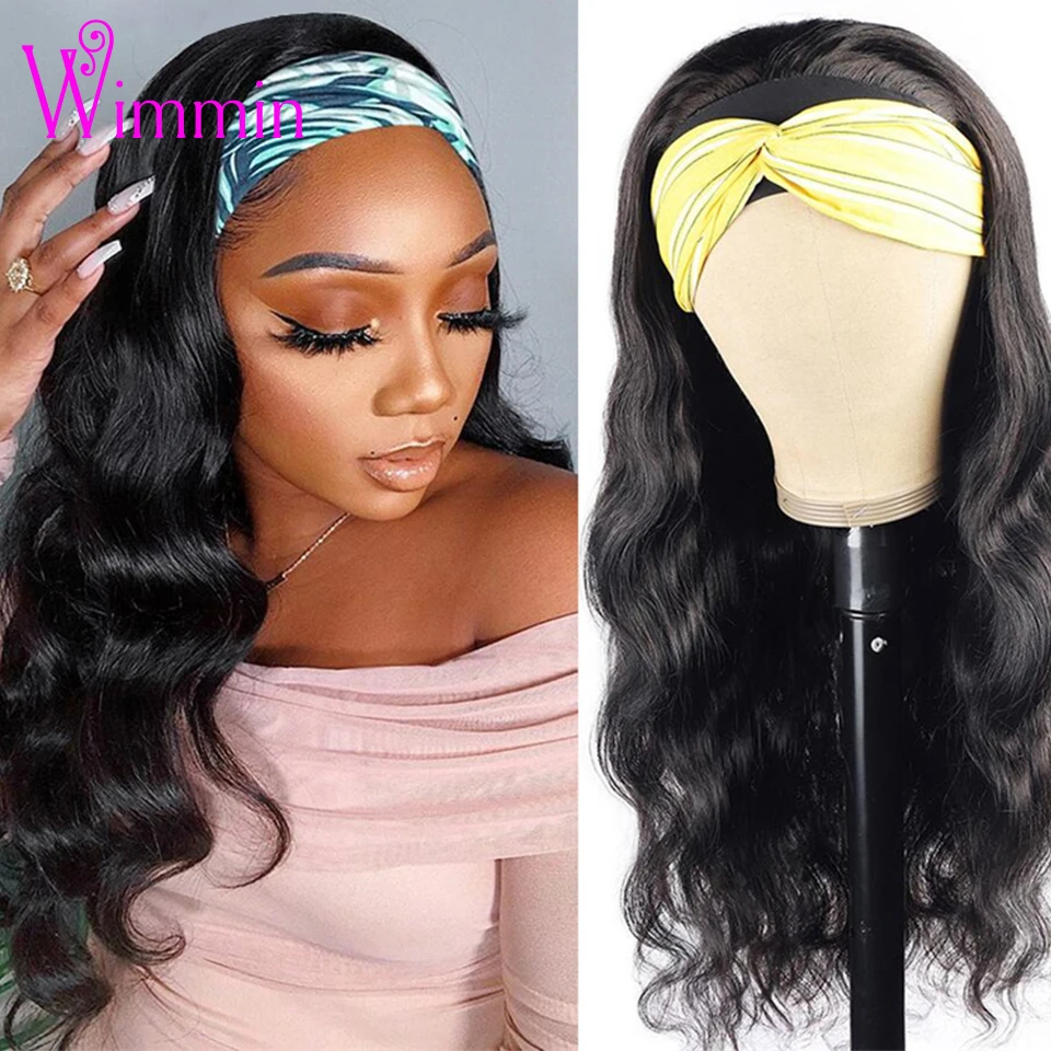 Body Wave Headband Wig Remy Brazilian Natural Color Hair Wigs for Woman Natural Wavy Glueless Human Hair Wimmin High Density
Body Wave Headband Wig Remy Brazilian Natural Color Hair Wigs for Woman Natural Wavy Glueless Human Hair Wimmin High Density