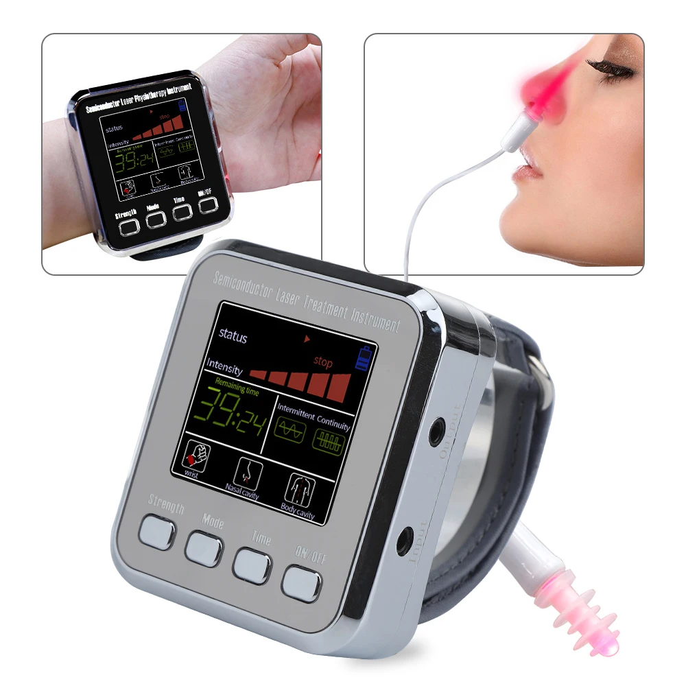 12 Holes 650nm Laser Therapy Watch LLLT Wrist Watch For Diabetes Cholesterol Hypertension Treatment Laser Sinusitis Therapy
12 Holes 650nm Laser Therapy Watch LLLT Wrist Watch For Diabetes Cholesterol Hypertension Treatment Laser Sinusitis Therapy