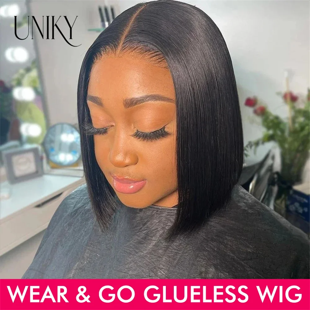 Short Bob Wig Lace Front Human Hair Wigs 4x4 Glueless Wig Human Hair Ready To Wear Pre Cut Straight Lace Front Wigs Preplucked
Short Bob Wig Lace Front Human Hair Wigs 4x4 Glueless Wig Human Hair Ready To Wear Pre Cut Straight Lace Front Wigs Preplucked
