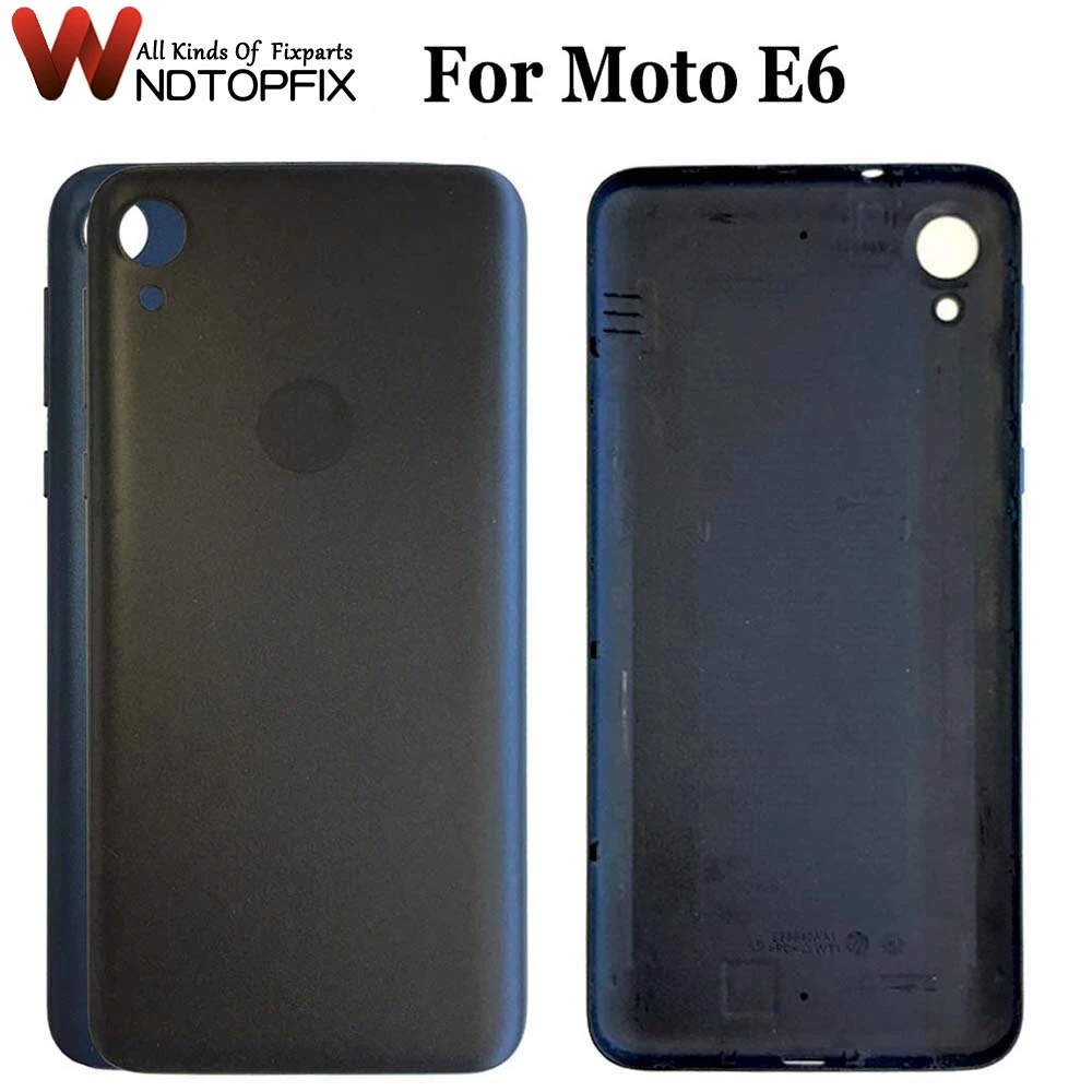 Высококачественная задняя крышка батарейного отсека для Motorola Moto E6, задняя крышка корпуса, запасные части для Moto E6, Крышка батарейного отсека
Высококачественная задняя крышка батарейного отсека для Motorola Moto E6, задняя крышка корпуса, запасные части для Moto E6, Крышка батарейного отсека