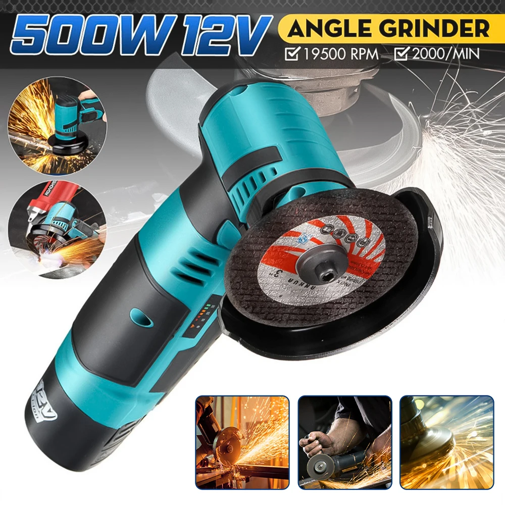 1 Set 500W Rechargeable Mini Angle Grinder 19500Rpm Lithium Electric Angle Grinder Household Handheld Polishing Machine Cutting
1 Set 500W Rechargeable Mini Angle Grinder 19500Rpm Lithium Electric Angle Grinder Household Handheld Polishing Machine Cutting