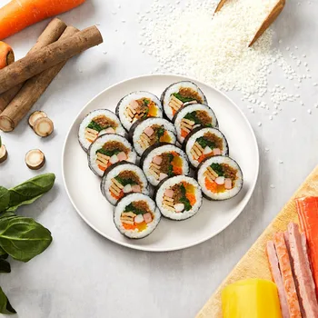 냉동실에서 꺼내 먹는 즉석김밥 바쁜아침간편 골라먹는 재미 부담없이 한 줄! 상품 이미지