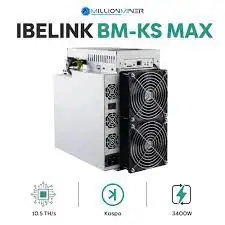 DC BUY 3 GET 1 FREE New IBeLink BM-KS Max 10,5 TH 3400 KASPA Asic Miner Ship DHL
DC BUY 3 GET 1 FREE New IBeLink BM-KS Max 10,5 TH 3400 KASPA Asic Miner Ship DHL