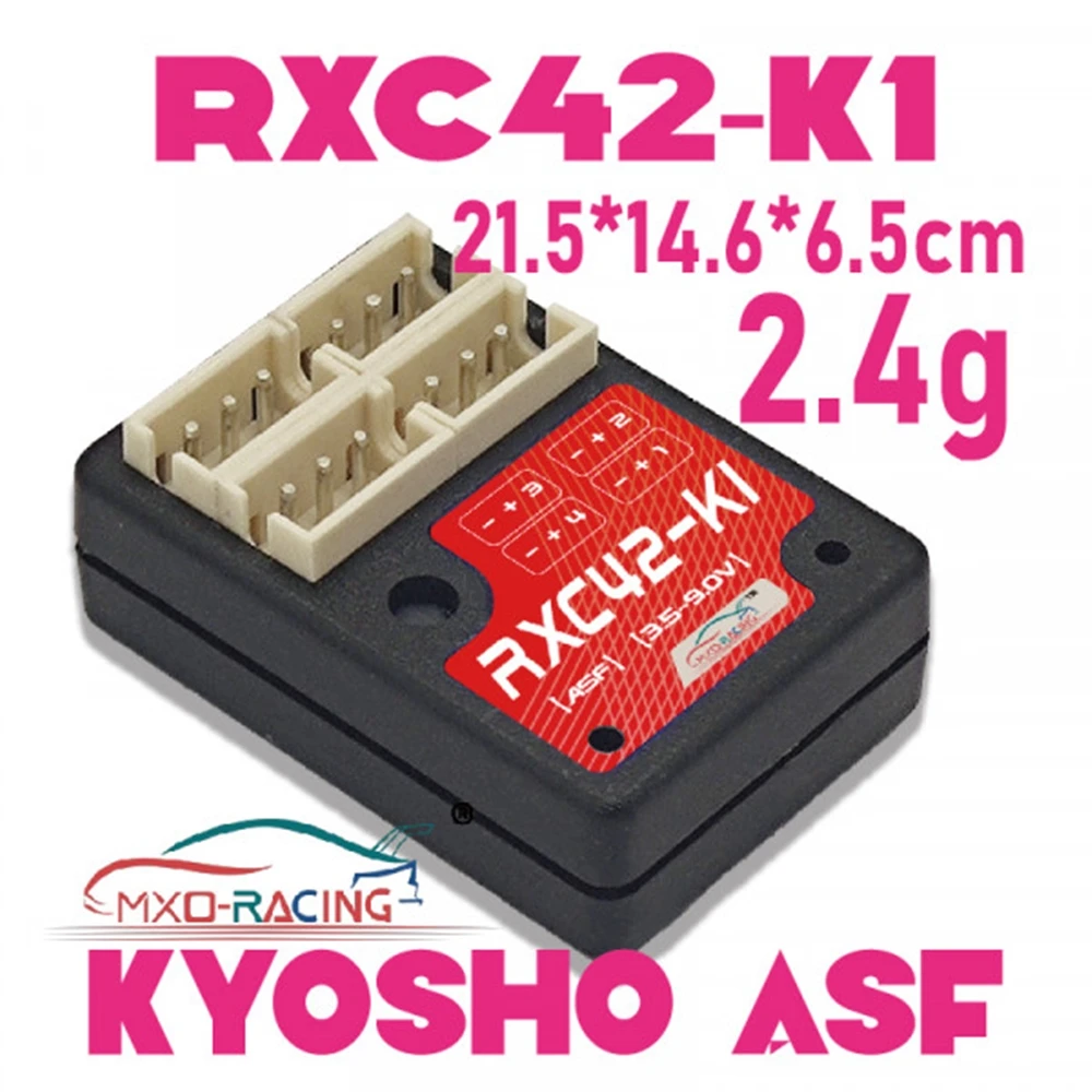 

MXO-Racing KYOSHO KO PROPO ASF V2 Micro ANTENNA-FREE Receiver #RXC42-K1-NT