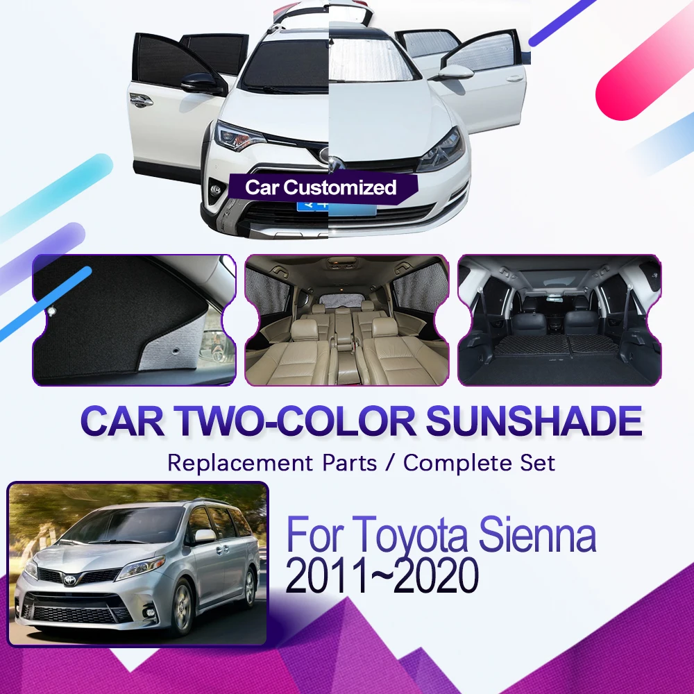Автомобильный солнцезащитный козырек для Toyota Sienna XL30 XL40 2011 ~ 2020 Солнцезащитный козырек автомобильные аксессуары
Автомобильный солнцезащитный козырек для Toyota Sienna XL30 XL40 2011 ~ 2020 Солнцезащитный козырек автомобильные аксессуары
