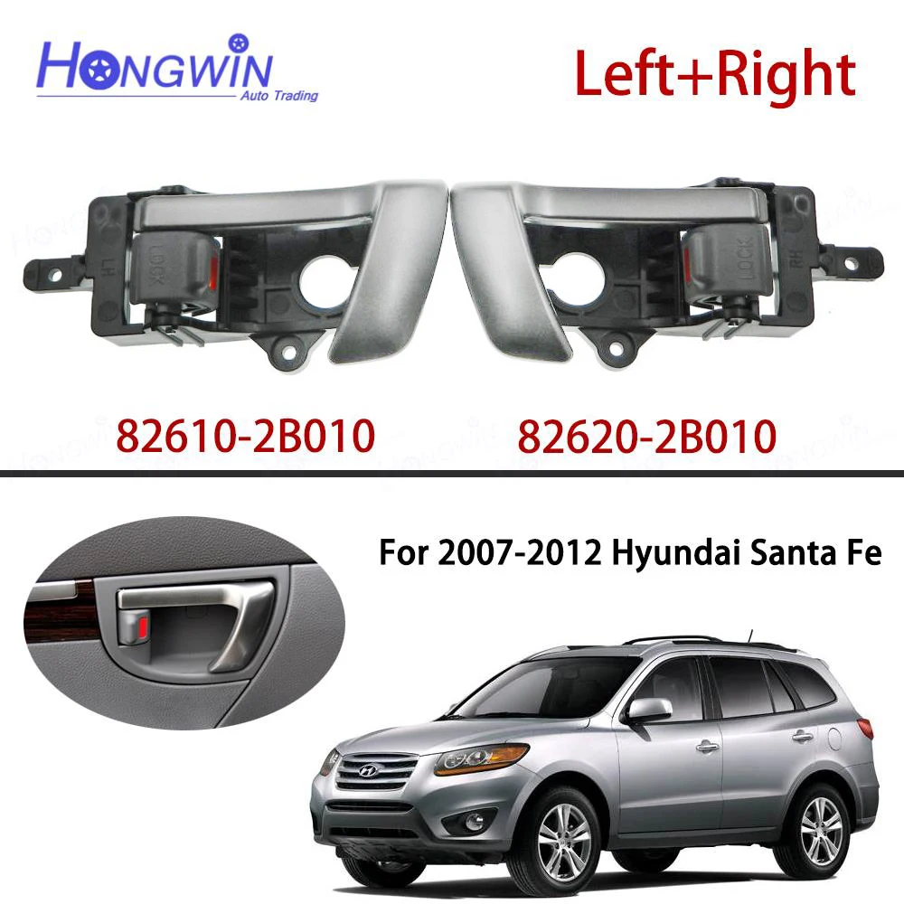 Для Hyundai Santa Fe с серой ручкой 07-12 внутренняя дверная ручка Левая Правая сторона водителя 826102B010 826202B010 82620 2B010
Для Hyundai Santa Fe с серой ручкой 07-12 внутренняя дверная ручка Левая Правая сторона водителя 826102B010 826202B010 82620 2B010