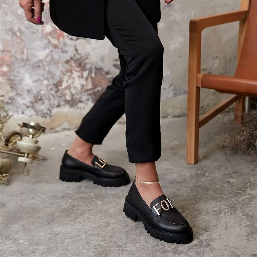 ForLove Inner Outer Genuine Leather Platform Lightweight Eva Sole Women's Loafer Poshnmore Pink Skin Beige Black Casual Shoes Ox
ForLove Inner Outer Genuine Leather Platform Lightweight Eva Sole Women's Loafer Poshnmore Pink Skin Beige Black Casual Shoes Ox