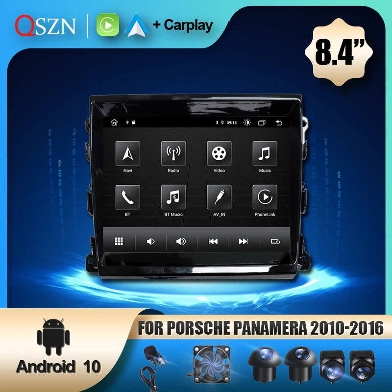 QSZN 8.4'' Car Radio For Porsche Panamera 2010-2016 6+128G Navigation 4G GPS Carplay Auto Android 10 Head Unit PCM 3.1 PCM 4.1
QSZN 8.4'' Car Radio For Porsche Panamera 2010-2016 6+128G Navigation 4G GPS Carplay Auto Android 10 Head Unit PCM 3.1 PCM 4.1