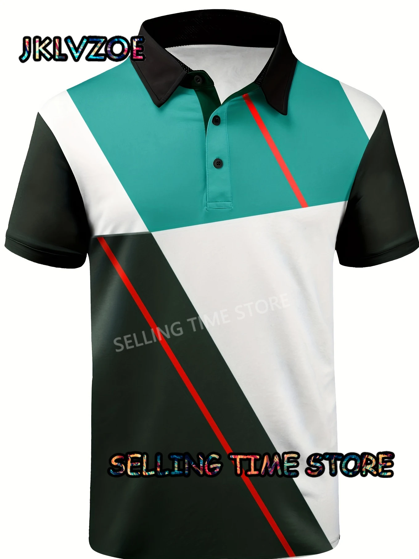 High End Luxury Stripe Blue Men's Polo Shirt Lapel 2023 Summer New T-Shirt Korean Fashion Casual Vocation Versatile Clothing
High End Luxury Stripe Blue Men's Polo Shirt Lapel 2023 Summer New T-Shirt Korean Fashion Casual Vocation Versatile Clothing