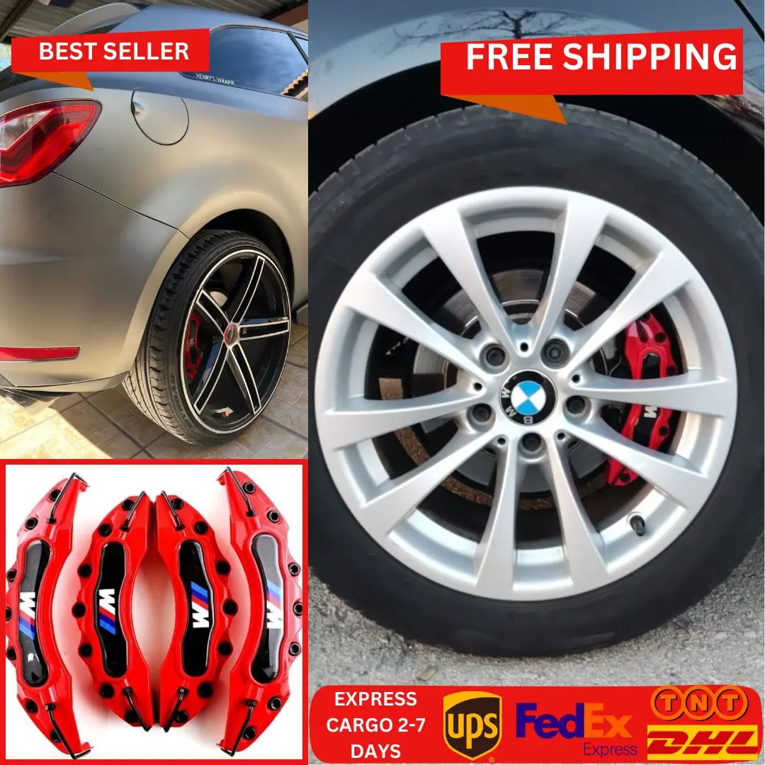 BMW M brake caliper cover 4 PCs for 7 kinds of color 16 to 21 inch M auto spare parts accessories and brake system
BMW M brake caliper cover 4 PCs for 7 kinds of color 16 to 21 inch M auto spare parts accessories and brake system