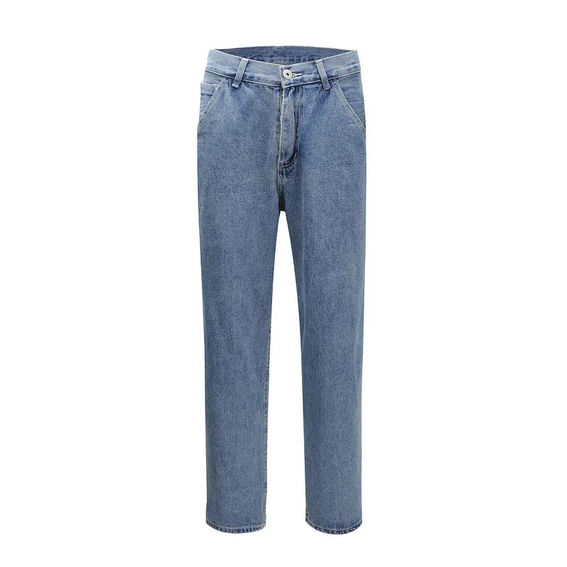 Retro High Street Hip-Hop Solid Color Washed Men's Jeans Casual Loose Straight Trousers Stretch Pants Baggy Pants For Men
Retro High Street Hip-Hop Solid Color Washed Men's Jeans Casual Loose Straight Trousers Stretch Pants Baggy Pants For Men