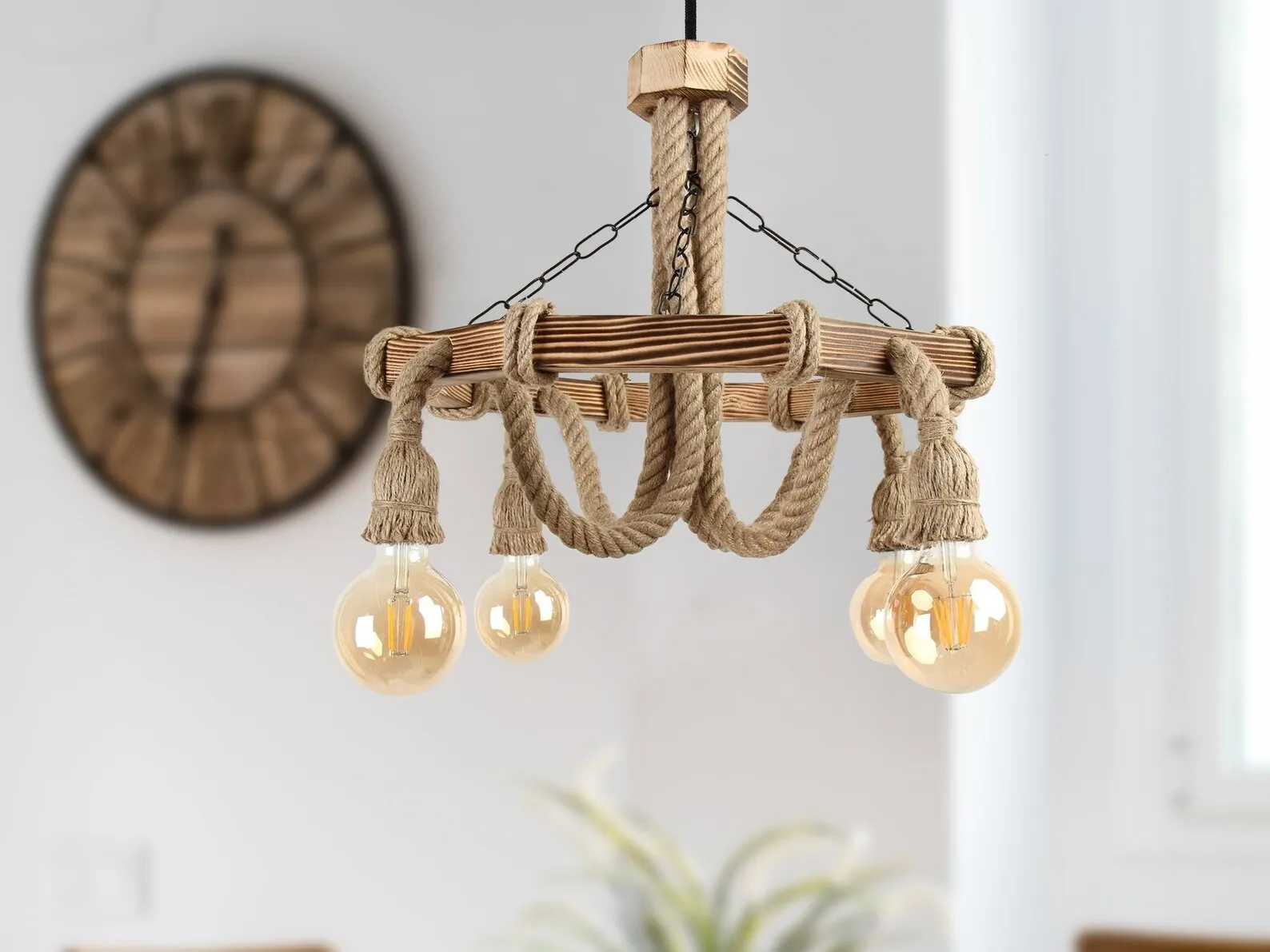 Wooden Chandelier Decorative Natural Rope Chandelier for Living Room Balcony Cafe Hotel Camellia Wooden Chandelier Fashion Home
Wooden Chandelier Decorative Natural Rope Chandelier for Living Room Balcony Cafe Hotel Camellia Wooden Chandelier Fashion Home