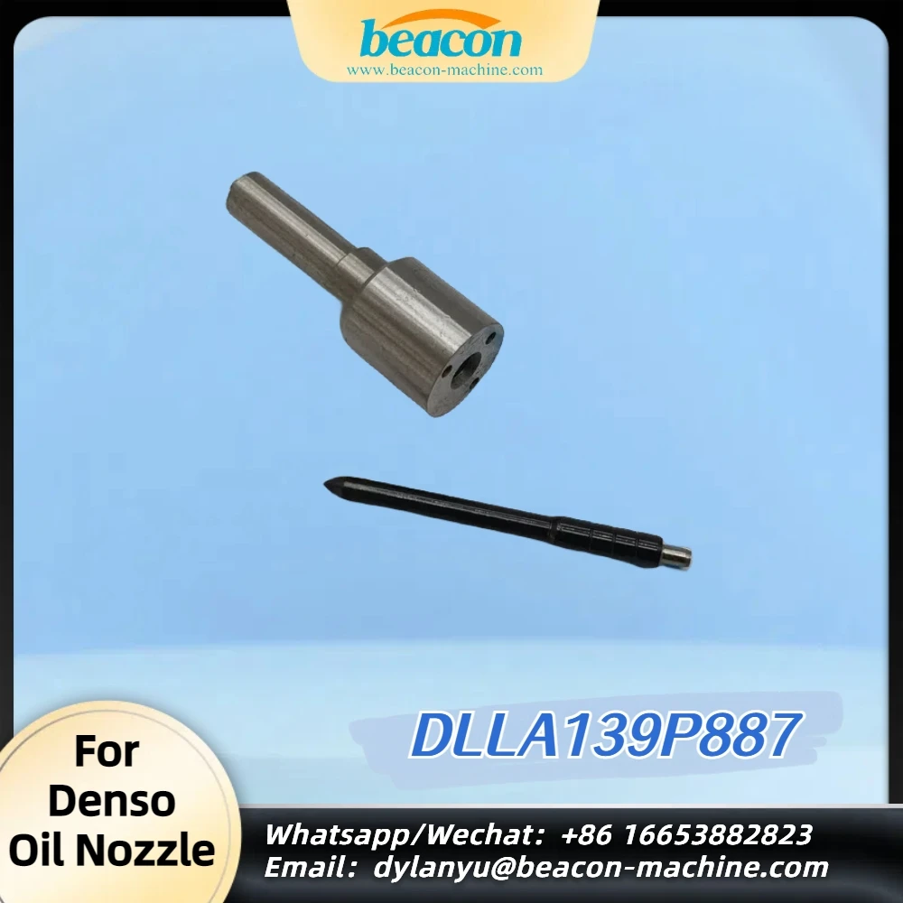Factory Price Common Rail Injector Oil Nozzle DLLA139P887 Injection Pump Parts For Denso DLLA 139P 887
Factory Price Common Rail Injector Oil Nozzle DLLA139P887 Injection Pump Parts For Denso DLLA 139P 887