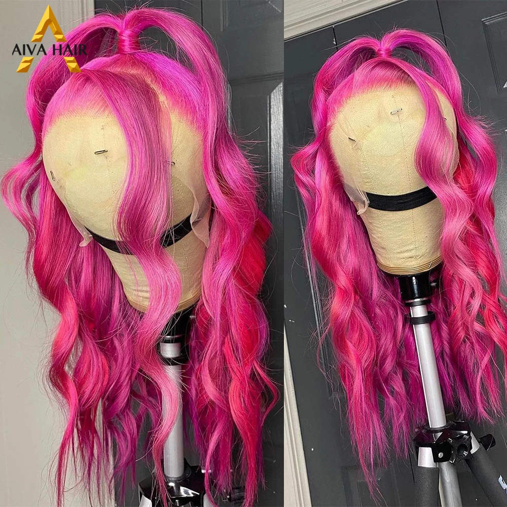 Dark Pink Color Synthetic Body Wave 30 Inch Wig Drag Queen Glueless 13X4 Lace Front Wigs For Women Cosplay Pre Plucked
Dark Pink Color Synthetic Body Wave 30 Inch Wig Drag Queen Glueless 13X4 Lace Front Wigs For Women Cosplay Pre Plucked
