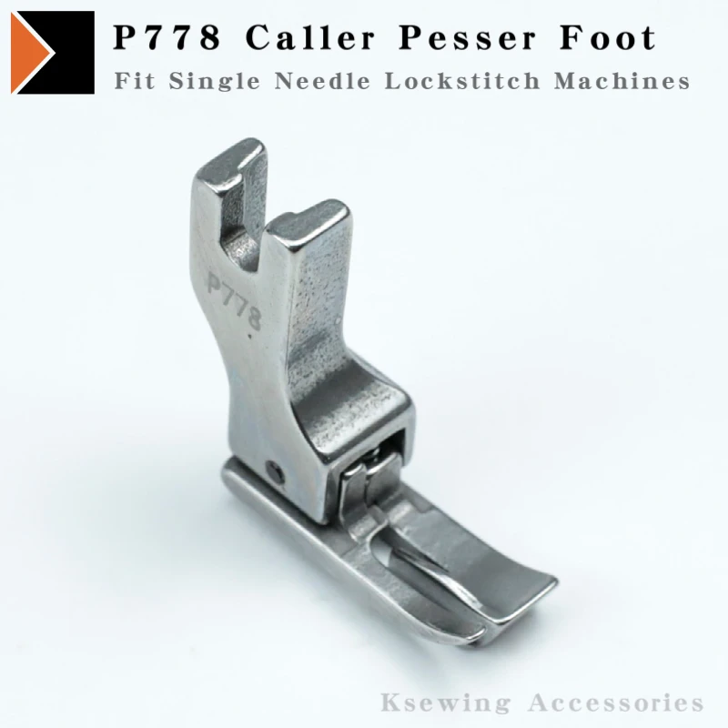 P778 Special Pesser Foot All-steel Upper Collar Presser Foot Compatible with MOST Industrial Single Needle Sewing Machines
P778 Special Pesser Foot All-steel Upper Collar Presser Foot Compatible with MOST Industrial Single Needle Sewing Machines