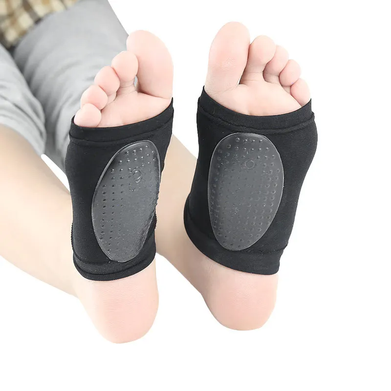 

3 Pairs Arch Support Sleeves Compression Foot Support Plantar Fasciitis Relief Brace with Gel Pad Inside Metatarsal